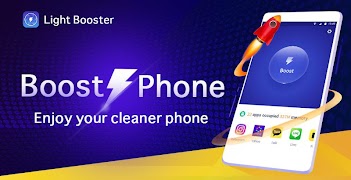 Light Booster -Phone Optimizer 포스터