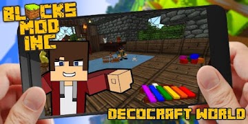 DecoCraft World Mod اسکرین شاٹ 2