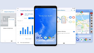 Android Update Version Pie 9.0 постер