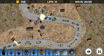 Tower Defense: Turrets lite. スクリーンショット 2