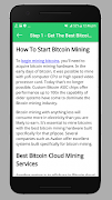 Bitcoin Mining Guide 2017 Ekran Görüntüsü 1