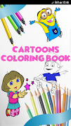 Cartoons Coloring Book gönderen