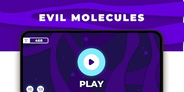 Angry Molecules - mini game poster