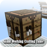 Map Giant Working Crafting Table Minecraft