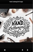 Hand Lettering Design syot layar 6