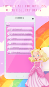 Princess Diary with Lock Ekran Görüntüsü 7