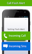 Call Flash Alert الملصق