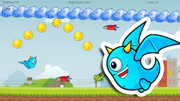 Flying Clumsy Dragon screenshot 2