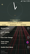 Transparent Analog Clock screenshot 4