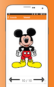 How to Draw Mickey Mouse Characters 截图 7