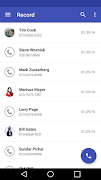 برنامه‌نما SaveCall - Auto Call Recorder عکس از صفحه