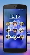 برنامه‌نما love pattern lock screen عکس از صفحه