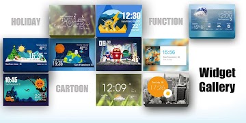 Alps weather widget/clock syot layar 3