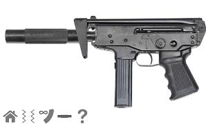 Submachine gun simulator ポスター