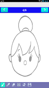 5 Schermata How to draw Disney Tsum Tsum Princesses