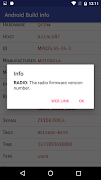 Mobile Build Info capture d'écran 1