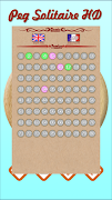 Peg Solitaire اسکرین شاٹ 1