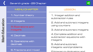 Seventh grade math 스크린샷 2