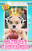 Selfie Cat Face Camera ภาพหน้าจอ 4