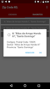 Zip Code Republica Dominicana capture d'écran 3