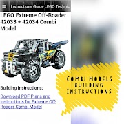 Instruction Guide LEGO Technic imagem de tela 4