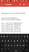 Stopwatch تصوير الشاشة 2