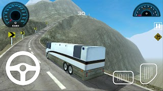 Mountain Bus Driving Simulator Ekran Görüntüsü 5