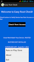 Easy Root Check تصوير الشاشة 2
