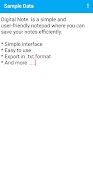 Digital Note - Simple notepad স্ক্রিনশট 1