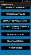 Learn Hacking ảnh chụp màn hình 7