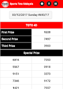 Fast 4D Result screenshot 2