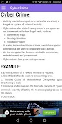 Cyber Law App - Offline guide for students স্ক্রিনশট 5