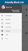 Block List screenshot 1