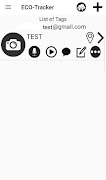 1 Schermata ECO-Tracker