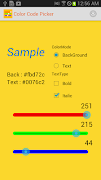 Color Code Picker captura de pantalla 3