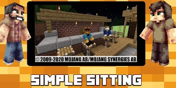 Simple Sitting Mod for MCPE स्क्रीनशॉट 6