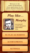 پوستر Chess legacy: Play like Morphy.