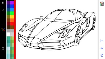 برنامه‌نما Car Coloring Book عکس از صفحه