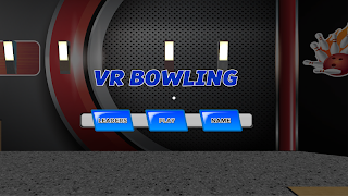 Bowling VR-poster