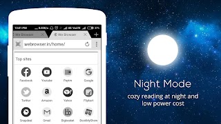 We Browser - Super fast download & surfing data screenshot 5