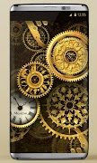 Gold Clock Live Wallpaper HD captura de pantalla 4