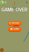 Line Draw Hoops الملصق