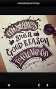 Hand Lettering Design penulis hantaran