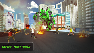 Future Flying Car Transformation Robot Wars screenshot 2