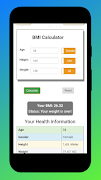 BMI Calculator Height Weight Age ~ BMI Formula captura de pantalla 3