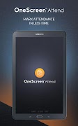 7 Schermata OneScreen Attend