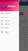 برنامه‌نما FitSync عکس از صفحه