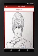 How To Draw Death Note characters 截圖 5