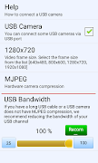 USB camera 2.0 for Samsung captura de pantalla 4