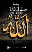 Allah Keypad Screen Lock imagem de tela 2